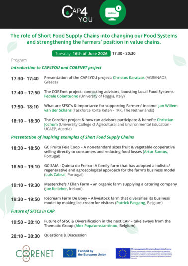 Agenda event 16th